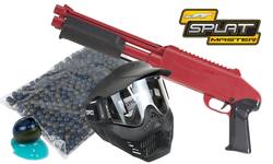 Buy JT Splatmaster Z200 .50Cal Paintball Gun Pump Action Mask Combo in NZ New Zealand.