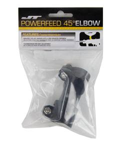 Buy JT Powerfeed Elbow 45 Degrees Smoke in NZ New Zealand.