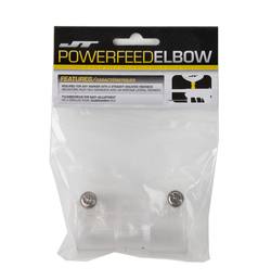 Buy JT Powerfeed Elbow Straight Clear in NZ New Zealand.