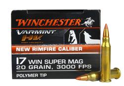 Buy Winchester 17WSM Varmint HV 20gr Polymer Tip 3000fps in NZ New Zealand.
