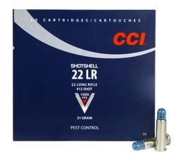 Buy CCI 22LR Shotshell 31gr #12 Shot 1000fps in NZ New Zealand.