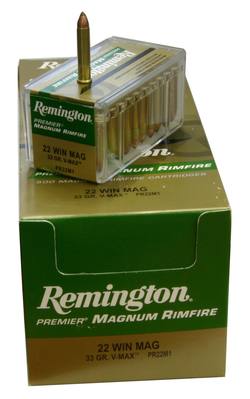 Buy 22 Magnum Remington 33gr V-Max in NZ New Zealand.