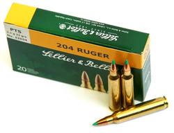 Buy Sellier & Bellot 204 Ruger 32gr Polymer Tip *20 Rounds in NZ New Zealand.