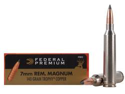 Buy 7mm Rem Mag Federal Premium 140gr Trophy Copper Tipped in NZ New Zealand.