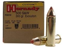 Buy Hornady 500 S&W Custom-grade Ammo 300gr Polymer Tip Hornady FTX *20 Rounds in NZ New Zealand.