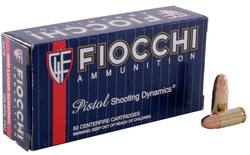 Buy Fiocchi 9mm Shooting Dynamics 158gr Full Metal Jacket Subsonic *50 Rounds in NZ New Zealand.