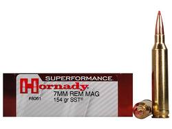 Buy Hornady 7mm Rem Mag Superformance 154gr Polymer Tip Hornady SST *20 Rounds in NZ New Zealand.