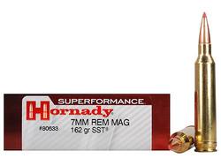 Buy Hornady 7mm Rem Mag Superformance 162gr Polymer Tip  Hornady SST *20 Rounds in NZ New Zealand.