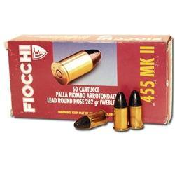 Buy Fiocchi 455 Webley MK II 262gr Lead Round Nose *50 Rounds in NZ New Zealand.