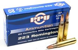 Buy PPU Prvi Partizan 223 55gr Soft Point *20 Rounds in NZ New Zealand.