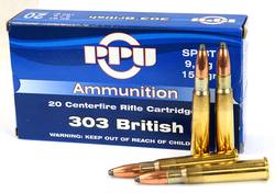 Buy PPU Prvi Partizan 303 150gr Soft Point Boat Tail *20 Rounds in NZ New Zealand.