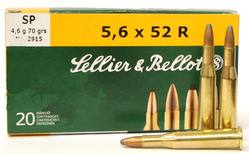 Buy 5.6x52R Seller & Bellot 70gr SP in NZ New Zealand.