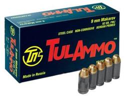 Buy Tula Ammo 9mm Makarov 92gr Full Metal Jacket *50 Rounds in NZ New Zealand.