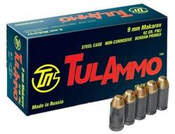 Buy Tula Ammo 9mm Makarov 92gr Full Metal Jacket *50 Rounds in NZ New Zealand.