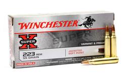 Buy Winchester 223 Super-X 55gr Soft Point *20 Rounds in NZ New Zealand.