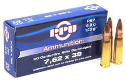 Buy PPU Prvi Partizan 7.62x39 123gr Soft Point *20 Rounds in NZ New Zealand.