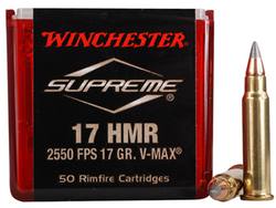 Buy Winchester 17HMR Supreme 17gr  Polymer Tip 2500fps *Choose Quantity* in NZ New Zealand.