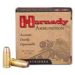 Buy Hornady 32 ACP Custom Grade Ammunition 60gr Jacketed Hollow Point 1000fps in NZ New Zealand.