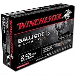 Buy Winchester 243 95gr Polymer Tip Ballistic Silver Tip *20 Rounds in NZ New Zealand.