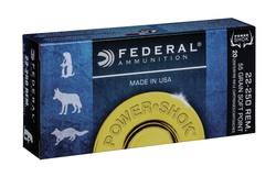 Buy Federal 22-250 Power-Shok 55gr Soft Point *20 Rounds in NZ New Zealand.