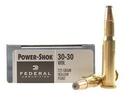 Buy Federal 30-30 Power-Shok 125gr Jacketed Hollow Point *20 Rounds in NZ New Zealand.