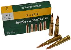Buy Sellier & Bellot 7x57 158gr Capped Hollow Point *20 Rounds in NZ New Zealand.