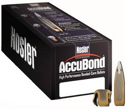 Buy Nosler Projectile 8mm 200gr Spitzer AccuBond - 50 Rounds in NZ New Zealand.