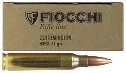 Buy Fiocchi 223 Exacta 77gr Hollow Point Boat-Tail Seirra Matchking 20 Rounds in NZ New Zealand.