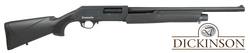 Buy 12ga Dickinson XX3 Pump-Action Blued Synthetic: 18.5" in NZ New Zealand.
