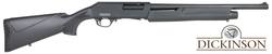 Buy 12ga Dickinson XX3 Pump-Action Blued Synthetic: 18.5" in NZ New Zealand.