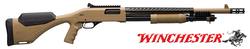 Buy 12ga Winchester SXP Defender Flat Dark Earth with Adjustable Comb 18" in NZ New Zealand.