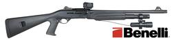 Buy 12ga Benelli M2 3-Gun Tactical Pistiol Grip 18.5" with Minox Red Dot & LED Lenser Torch in NZ New Zealand.