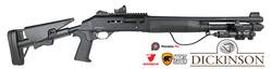 Buy 12ga Dickinson 212 Tactical Pro 18.5" with Ranger Red Dot & Night Saber Laser in NZ New Zealand.