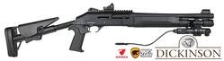 Buy 12ga Dickinson 212 Tactical Pro 14" with Ranger Red Dot & Night Saber Green Laser in NZ New Zealand.