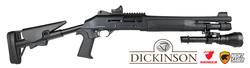 Buy 12ga Dickinson 212 Tactical Pro 14" with Ranger Red Dot & Night Saber Blitzer 1250lm Torch in NZ New Zealand.