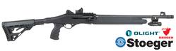 Buy 12G Stoeger 3000 Semi Auto Tactical 18.5" Olight Torch, Ranger Red Dot in NZ New Zealand.