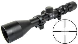 Buy Weaver 3-9x40 Scope: 1" Tube, Duplex Reticle with Rings in NZ New Zealand.