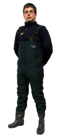 Buy Riverworks Waders Duratough Green Size 10 in NZ New Zealand.