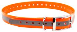 Buy Outdoor Outfitters Dog Collar Hi Viz Orange with Reflector Strip in NZ New Zealand.