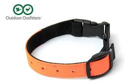 Buy Outdoor Outfitters Reversible Dog Collar Orange/Black in NZ New Zealand.
