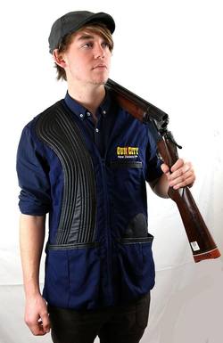 Buy NZ Made Shooting Vest Blue Size Large in NZ New Zealand.