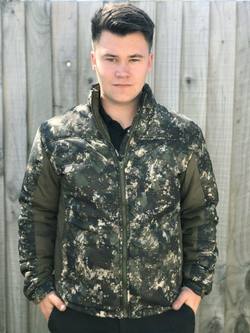 Buy Lightweight Puffer Jacket: Camo/Khaki in NZ New Zealand.