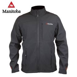 Buy Manitoba Team Soft Shell Jacket: Black in NZ New Zealand.