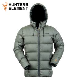 Buy Hunters Element Glacier Down Insulation Puffer Jacket Green in NZ New Zealand.
