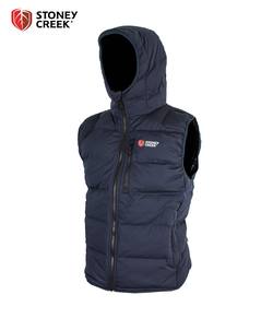 Buy Stoney Creek Thermolite Hooded Puffer Vest Blue in NZ New Zealand.