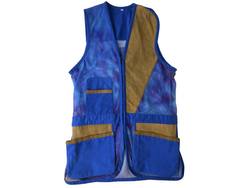 Buy Shooting Vest Blue & Leather Size 52 in NZ New Zealand.