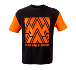 Buy Hunters Element Forestry Tee Black/Fluoro Orange *Choose Size in NZ New Zealand.