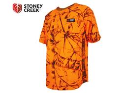 Buy Stoney Creek Kids Bush Tee Blaze Orange in NZ New Zealand.