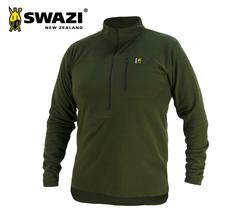Buy Swazi Micro Microfleece Shirt Olive Extra Large in NZ New Zealand.