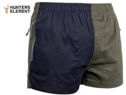 Buy Hunters Elements Shorts Dobson Stubbies Black/Green 2XL in NZ New Zealand.